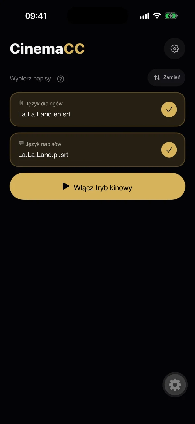 La La Land — Dowolne dwie ścieżki SRT: oryginał i tłumaczenie albo inna para