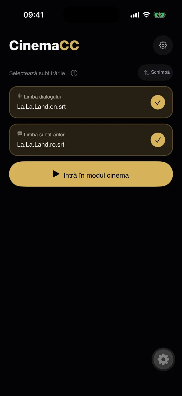La La Land — Oricare două piste SRT: original și traducere sau orice altă combinație