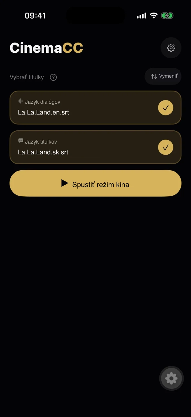 La La Land — Ľubovoľné dve stopy SRT: originál a preklad alebo iná dvojica